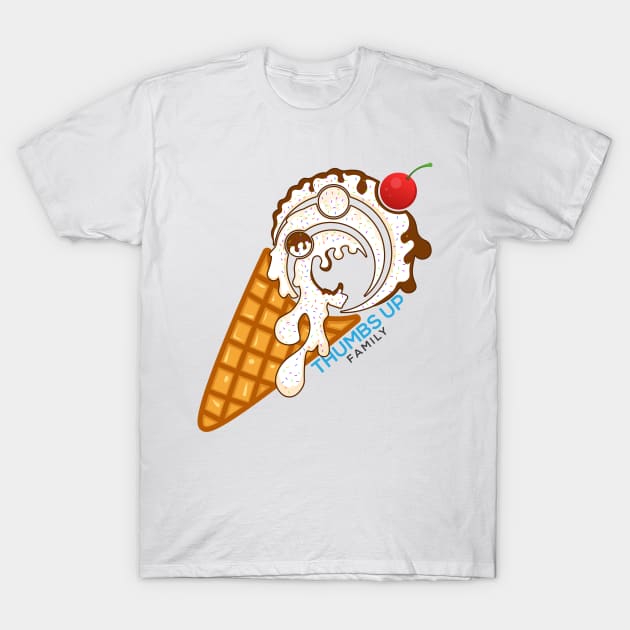 TUF Ice Scream T-Shirt by Thumbs Up Family